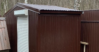 Сарай из металлопрофиля в Клинцах для дачи от Строй-Клы от 40849 рублей